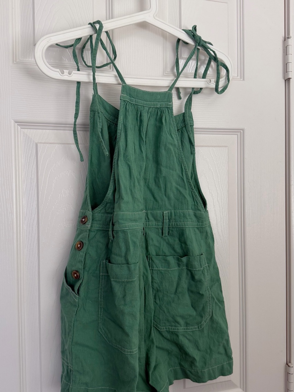 Urban Outfitters Green Tie-Strap Romper - Picture 2 of 4
